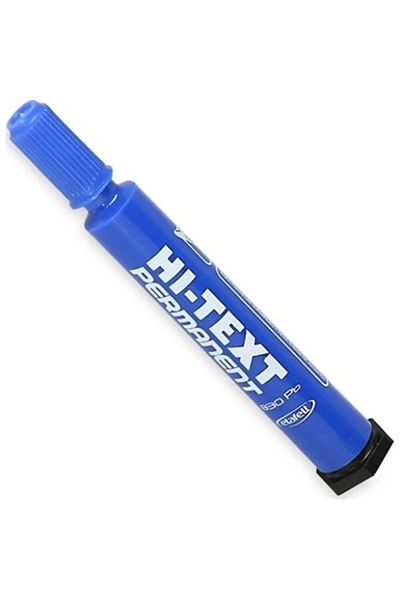Ledarmy Hi-Text 830Pc Blue Felt Tip Marker 12 Pack Writing & Drawing Pen