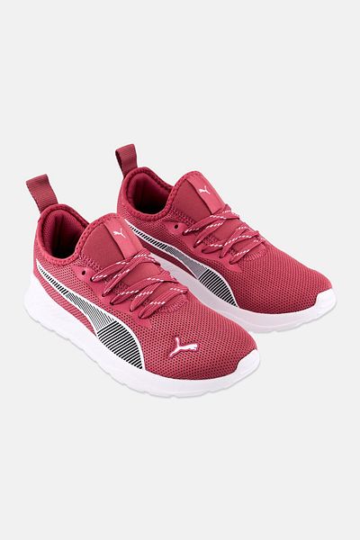 Puma Women Brand Logo Lace Up Outdoor Shoes, Dusty Orchid