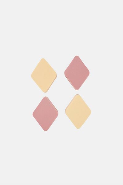 YOTO 4 Pieces Makeup Puffs Set, Multicolor