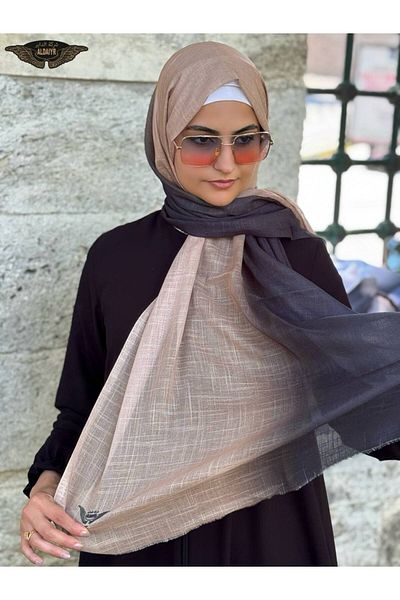 ALDIRA Double Color Flamed Shawl Cotton