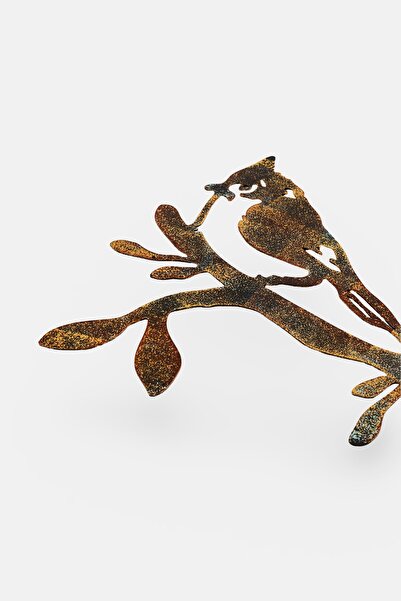 Evila Originals Metal Garden Decor 45 x 23 cm, Brown