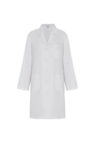 OEM Halat medical, croit cu mâneci lungi, alb, mărimea S