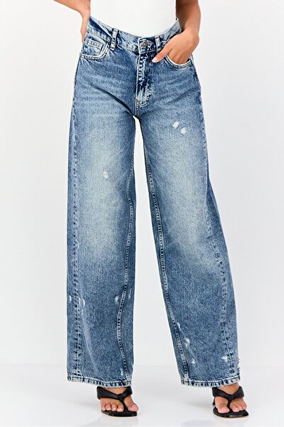Don't Call Me Jennyfer Women Regular Fit Washed No Stretchable Skater Denim, ...