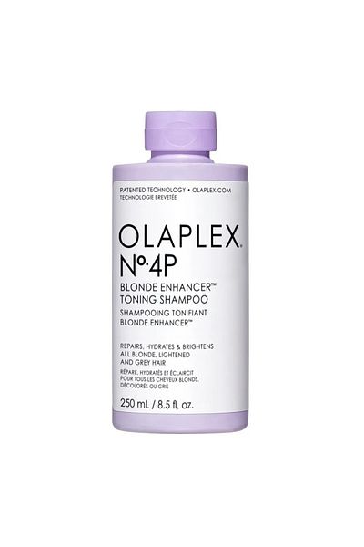 Olaplex Σαμπουάν τόνωσης No. 4P Blonde Enhancer - 250ml για έντονα και λαμπερά ξανθά μαλλιά