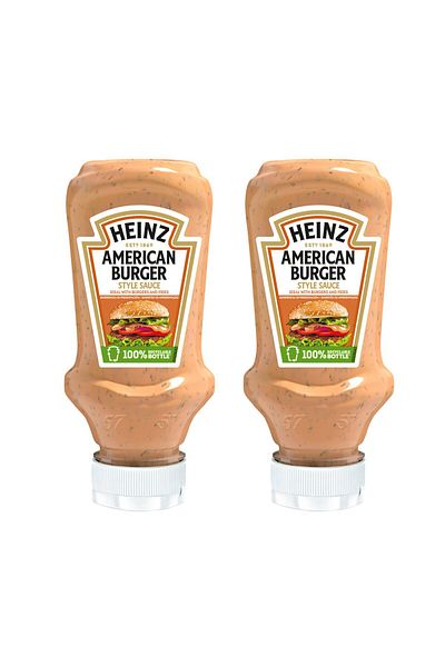 Heinz American Burger Sauce 230 Gr X 2 Pieces