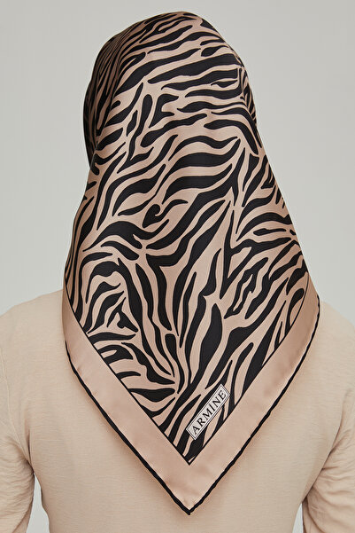 Armine Silk Scarf 8654D (Twi̇ll) (Nostalji̇)-22