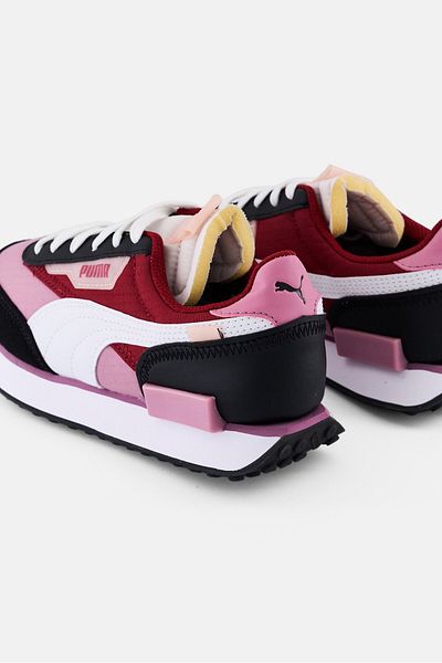 Puma Women Future Rider Vinyl Lace Up Training Shoes, Multicolor