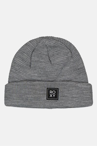 Roxy Women Brand Logo Beanie, Grey