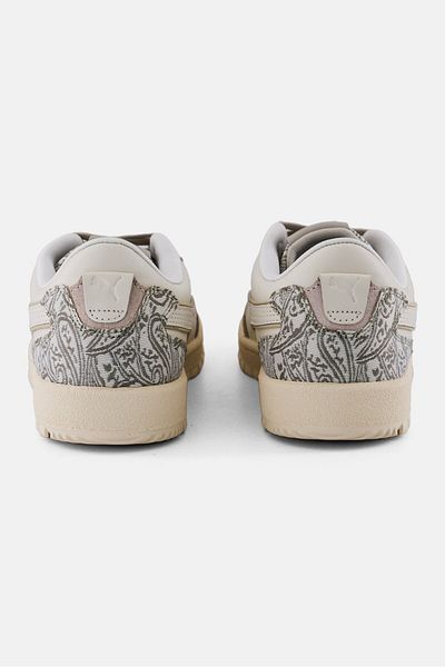 Puma Women Premier Court Paisley Lace Up Outdoor Shoes, Off White