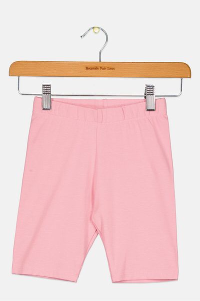 DeFacto Kids Girl Solid Pull On Shorts, Pink