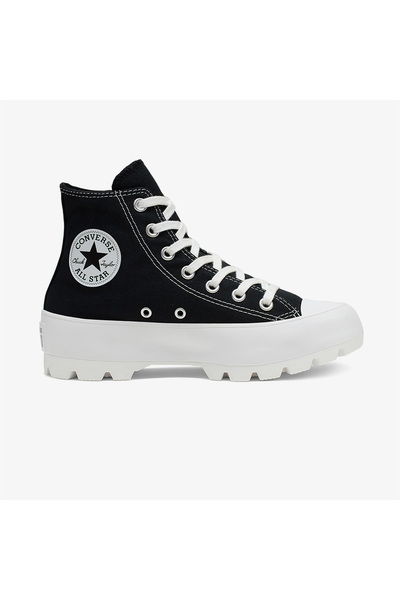 Converse Kadın Siyah Chuck Taylor All Star Lug Sneaker