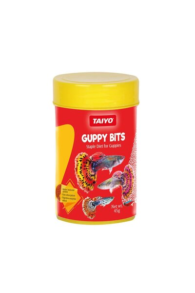 TAIYO طعام سمك الجوبي الصغير حبيبات دقيقة 45 جرام