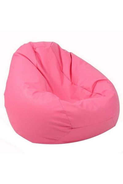 Pufrelax Fotoliu Nirvana Gigant Beanbag Chair - Leather - Pink