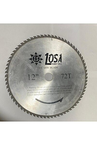 fiba teknik Losa Daire Testere Ağzı 300x30x72t 12'' (1 ADET) Sunta Kesme