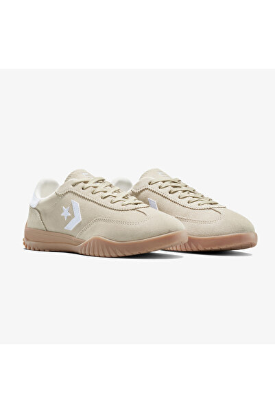 Converse Run Star Trainer Suede Unisex Bej Sneaker