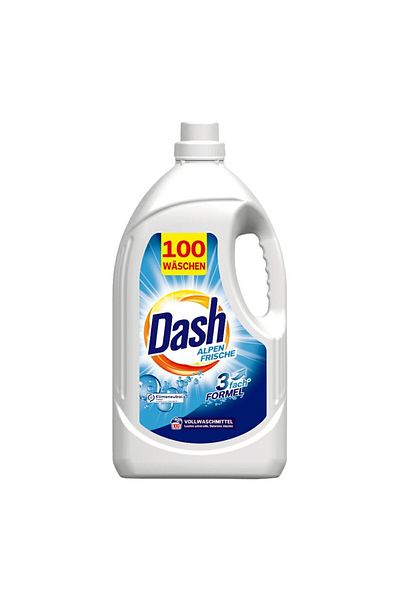 Dash Washing Set Gel 5l + Capsules 60 pcs White