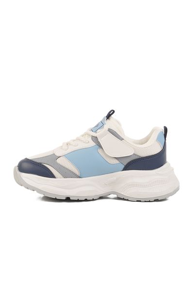 AYK'S Navy Blue Textile Boy's Sports Shoes Birian F