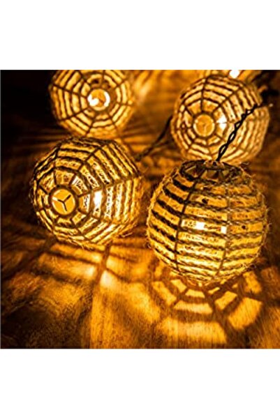 Tescomak Ghirlanda luminoasa cu incarcare solara, lumina calda, 10 becuri, G70-260 5.4 m