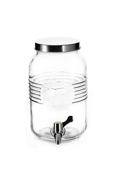 Raki Borcan dozator sticla cu robinet OLD FASHIONED 3 L