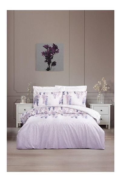 Altınbaşak 100% Cotton Double Duvet Cover Set Clara Anew