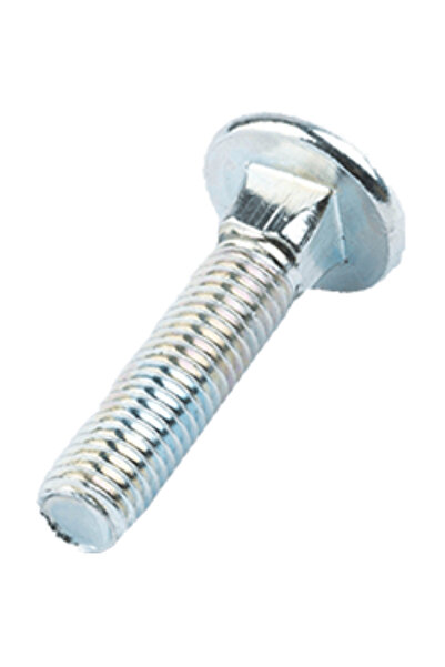 Norm DIN 603 8.8 Kalite Tampon (Zıpka) Cıvata - 100 ADET - Boy;X30,Çap;M6