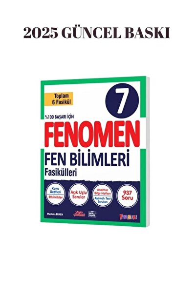 Fenomen Yayıncılık FENOMEN YAYINCILIK 7.SINIF FEN BİLİMLERİ FASİKÜLLERİ
