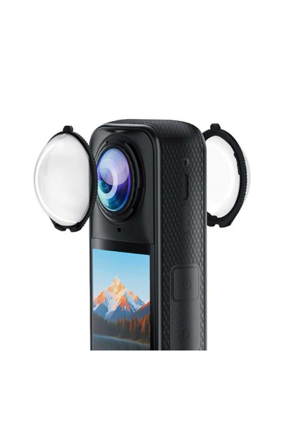 next station Insta360 X5 Lens Guards PC Puluz
