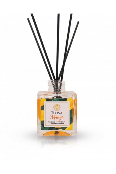 TEONA Odorizant De Camera Cu Betisoare Mango, 110 ml