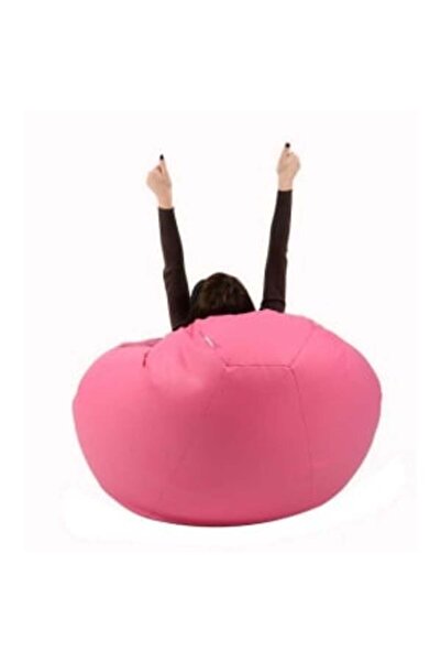 Pufrelax Fotoliu Nirvana Gigant Fotoliu Beanbag - Piele - Roz