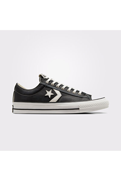 Converse Star Player 76 Fall Leather Unisex Siyah Sneaker
