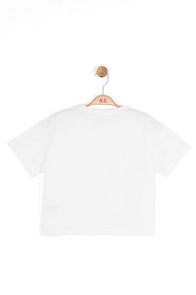 NK 38577 Knot T-Shirt Ecru