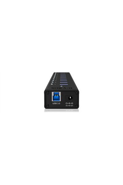 RaidSonic | 10-portowy koncentrator USB 3.0 | Icy Box IB-AC6110