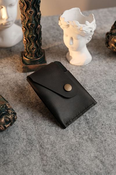 TROYACRAFT Handmade Leather Card Holder Wallet - Bergama