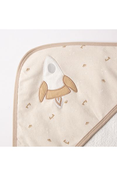 Bebetto 2 Pack Hooded Towel 80*80cm