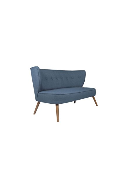 Vivense BİENVİLLE LOVESEAT İKİLİ KOLTUK, GECE MAVİSİ