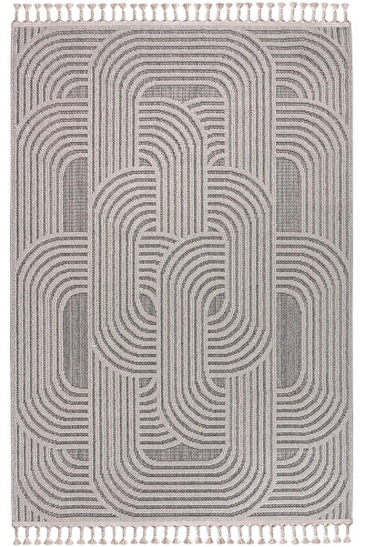 Halımax ZenLine Yumuşak Bukle Hav Toz Vermez Sisal Yolluk Antre Mutfak Salon Oturma Odası Halısı