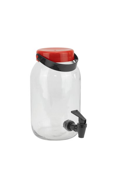 Raki Dispenser jar with tap for juice, water 3 lt