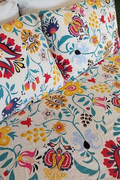 Newsevinç Ev Tekstili 100% cotton elastic sheet set double - 160 x 200 cm