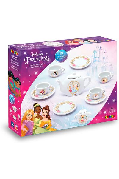 Smoby Disney Princess Porcelain Tea Set