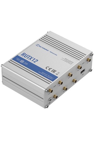 Teltonika Router Dual LTE Cat 6 | RUTX12 | 802.11ac | 867 Mbit/s | 10/100/1000 Mbit/s