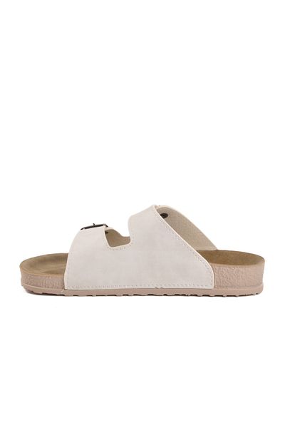 AYAKMOD White-Grey Women's Slippers 20-972 Z