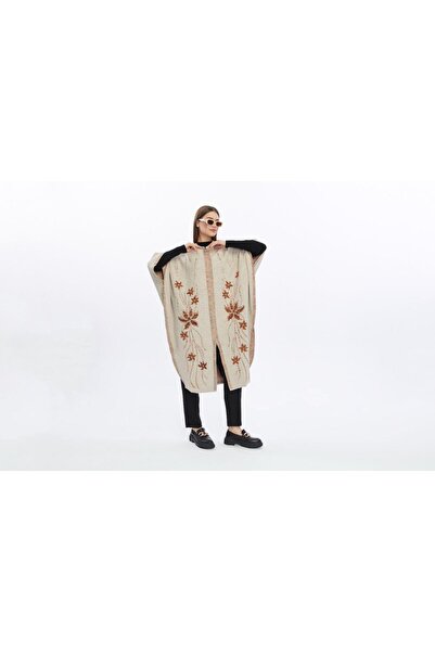 NBT TRİKO FERMUARLI TRİKO KADIN PANÇO