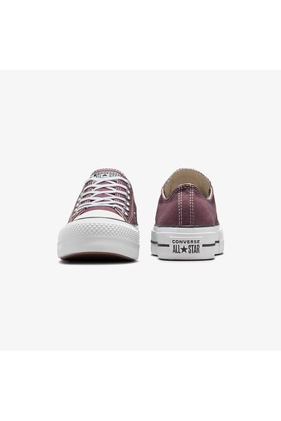 converse Дамски кецове Chuck Taylor All Star Lift на платформа в бордо
