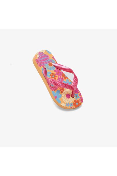 Havaianas Top Flores Kids Orange Slippers