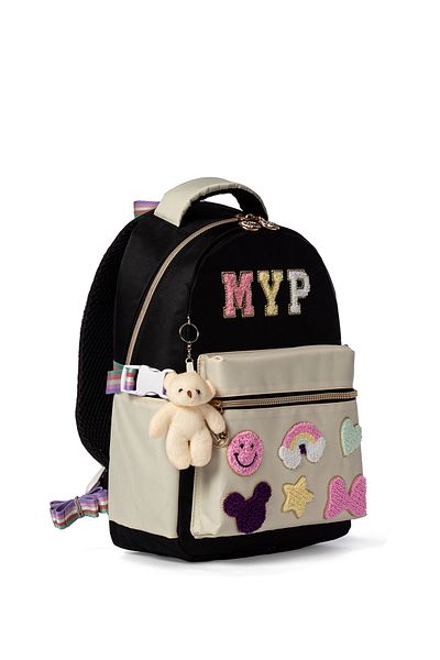 By Hakan My Polo 2055 Three-Piece Set Girls' Primary School Middle School Bag Backpack School Bag Multi-Compartment Ortho