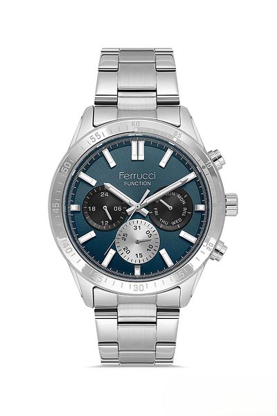 Ferrucci Men's Wrist Watch with Function Relief Index