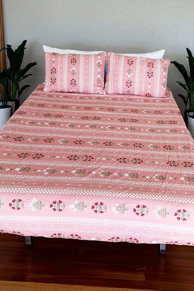 Newsevinç Ev Tekstili 100% Cotton Fitted Sheet Set Double - 160 X 200 cm