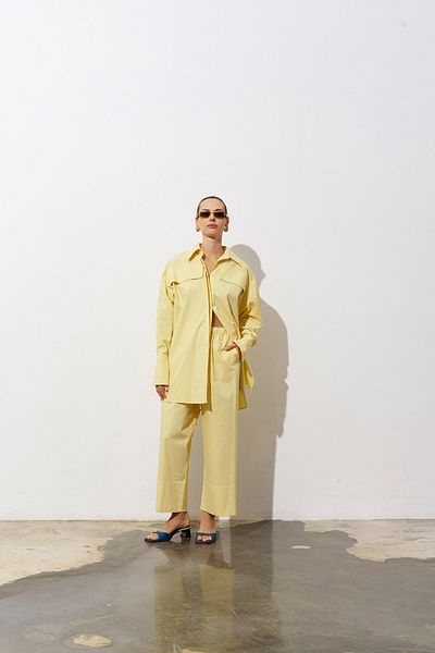 Merve DAĞLI Urban Bloom Poplin Suit