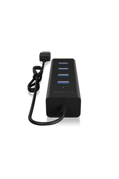 RaidSonic | 4 portowy hub USB 3.0 | IB-HUB1409-U3