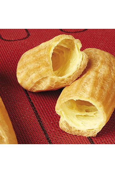 Pavoni Microperforated eclair mat, 20 cavities, 125x25 mm